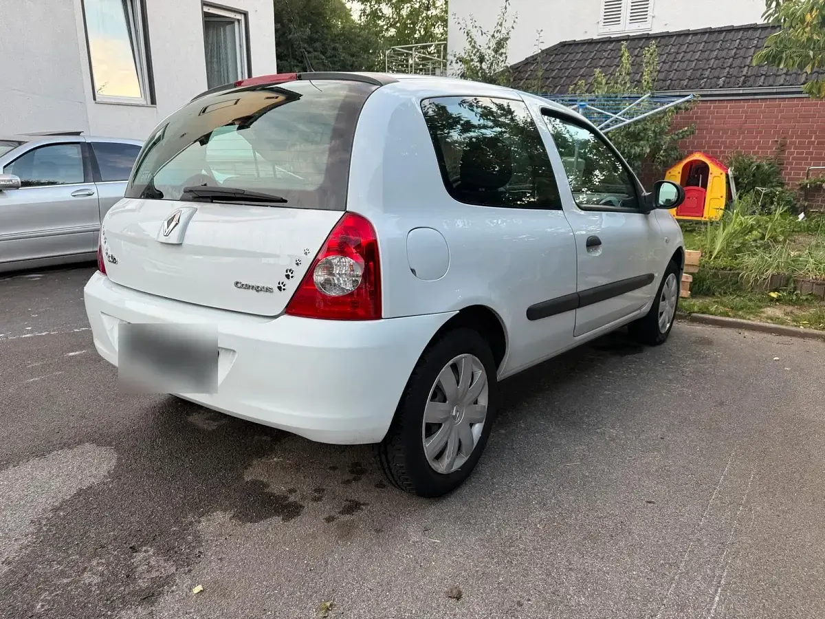 Gebraucht Renault Clio Campus 75 PS (55 kW) 2011 Weiß Kleinwagen