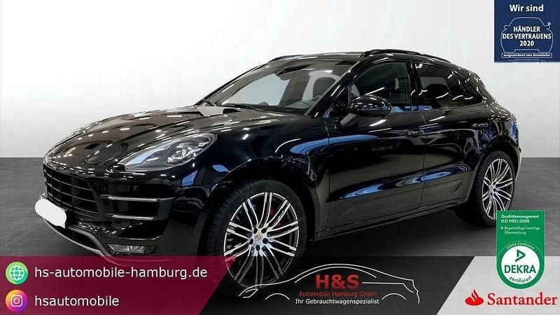 Gebraucht Porsche Macan Turbo Performance Package 441 PS (324 kW) 2017 Tiefschwarz SUV