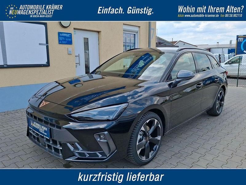 Neu Cupra Leon Basis 150 PS (110 kW) 2025 Mitternachtsschwarz metallic Kombi