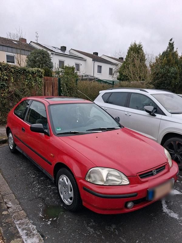 Gebraucht Honda Civic 114 PS (83 kW) 1996 Rot Kleinwagen