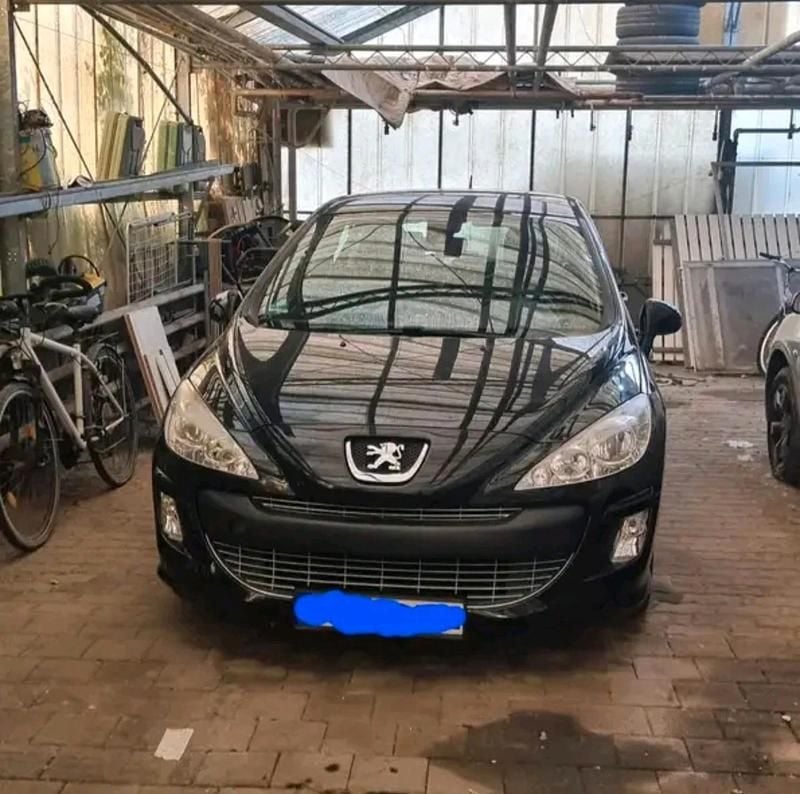 Schwarz Gebraucht 2008 Peugeot 308 Limousine | 1.600 € (Guter Preis) - Bild 1/4