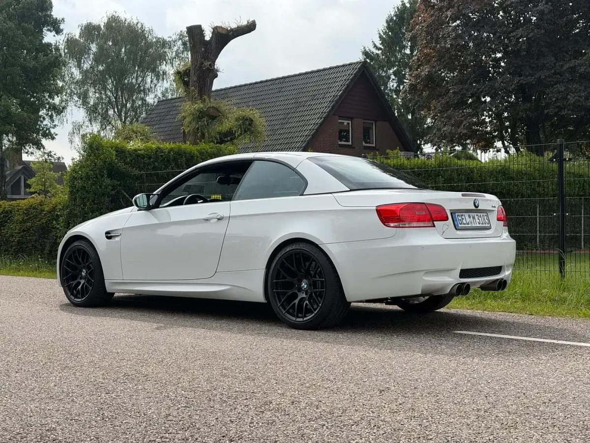 Gebraucht BMW M3 Cabriolet 420 PS (308 kW) 2009 Weiß Cabrio