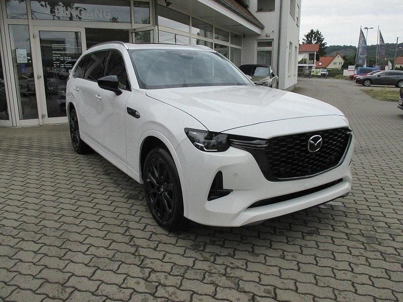 Rhodium white Neu 2025 Mazda CX-80 Homura-Line SUV | 62.880 € (Etwas zu teuer) - Bild 1/4