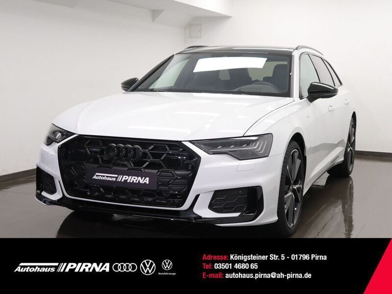Gletscherweiss Gebraucht 2025 Audi A6 S-Line Kombi | 86.900 € - Bild 1/4