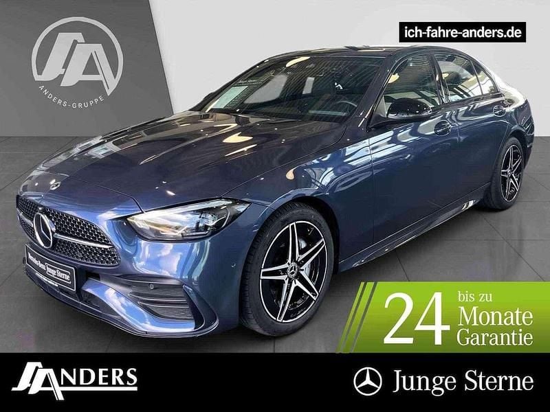 Sodalithblau Gebraucht 2024 Mercedes C300 AMG Limousine | 42.644 € (Guter Preis) - Bild 1/3