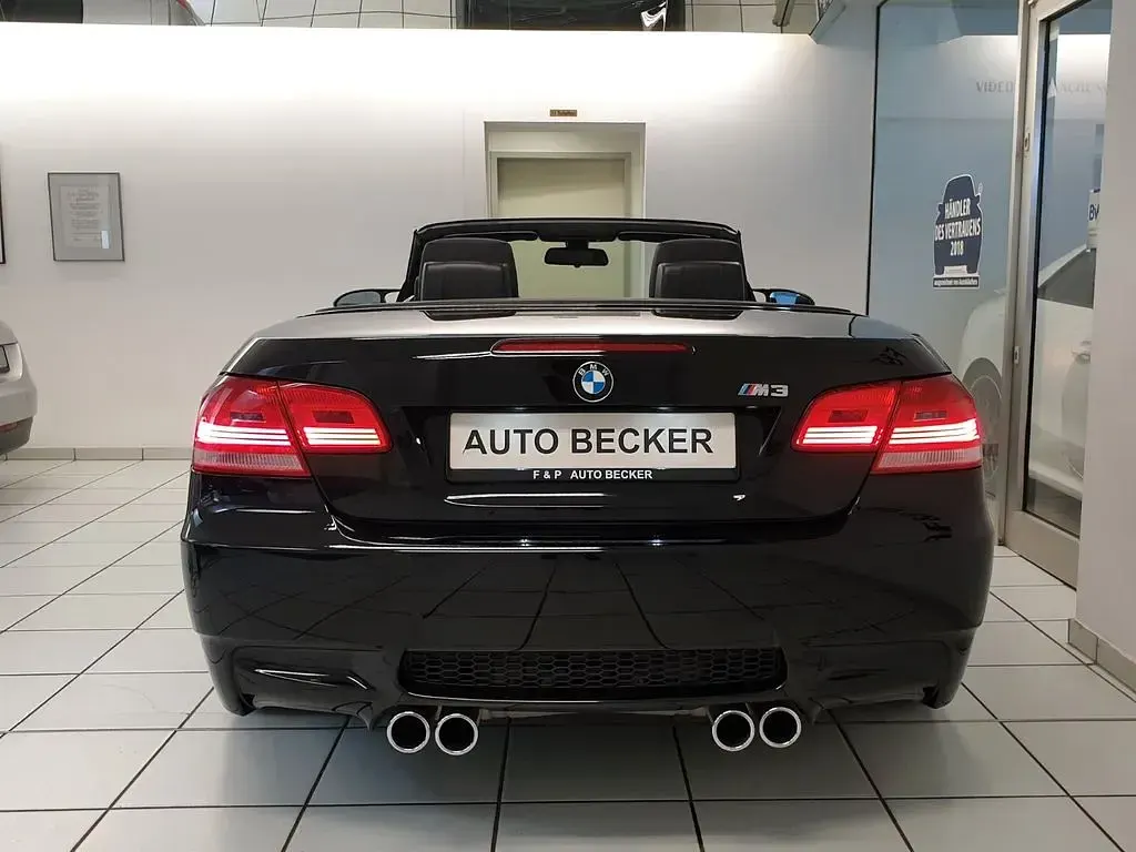 Gebraucht BMW M3 Cabriolet Performance 420 PS (308 kW) 2008 Schwarz Cabrio