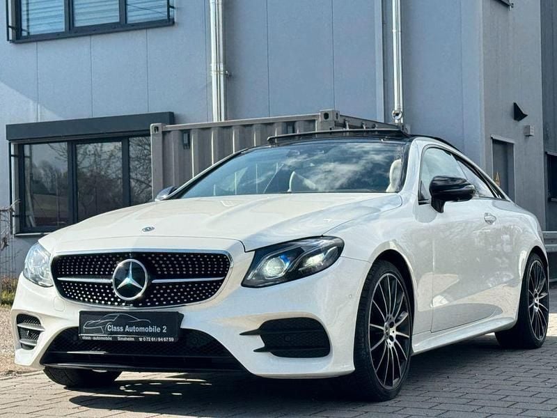 Gebraucht Mercedes E400 AMG line 333 PS (244 kW) 2017 Weiß Coupé