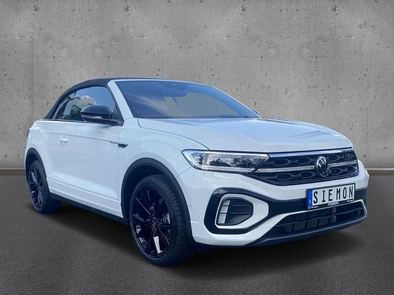Gebraucht VW T-Roc Cabriolet R-line 150 PS (110 kW) 2024 Weiss Cabrio