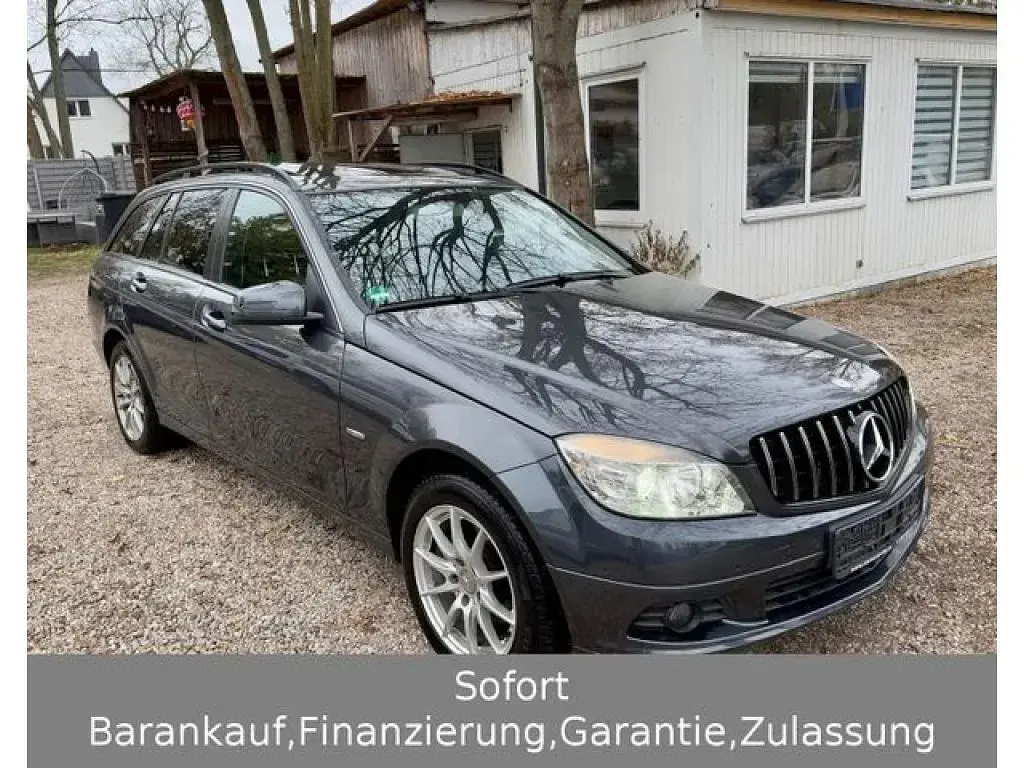 Gebraucht Mercedes C180 156 PS (114 kW) 2009 Grau (metallic) Kombi