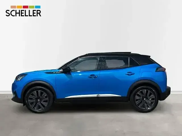 Gebraucht Peugeot e-2008 GT 100 kW (136 PS) 2022 Blau SUV