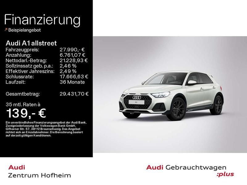 Tausilber metallic Gebraucht 2025 Audi A1 S-Line Kleinwagen | 27.590 € (Fairer Preis) - Bild 1/3