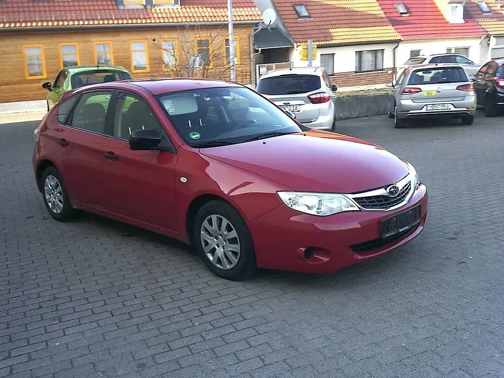 Gebraucht Subaru Impreza Active 107 PS (78 kW) 2009 Rot Limousine