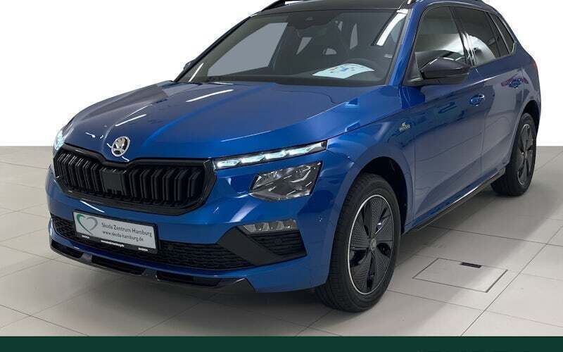 Blau Neu 2025 Skoda Kamiq Monte Carlo SUV | 32.200 € (Teuer) - Bild 1/4