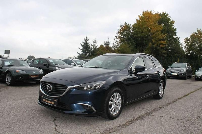 Blau Gebraucht 2017 Mazda 6 Nakama Kombi | 7.990 € (Fairer Preis) - Bild 1/4