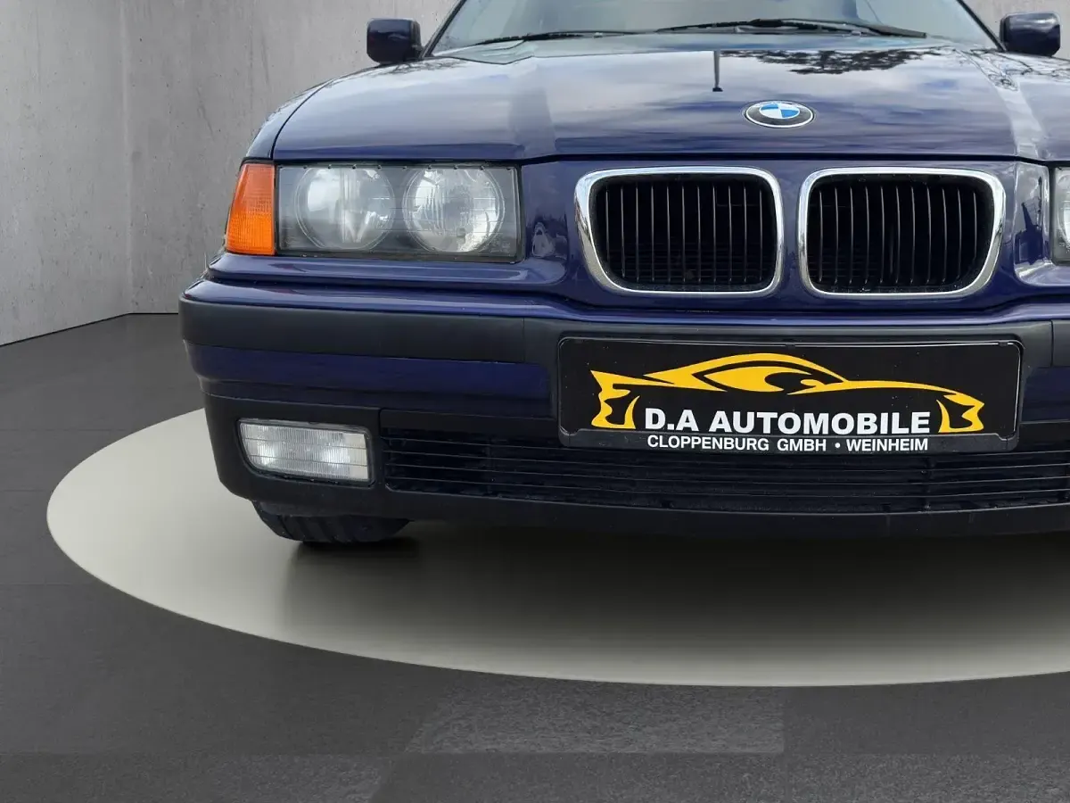 Gebraucht BMW 320 Cabriolet 150 PS (110 kW) 1997 Blau Cabrio