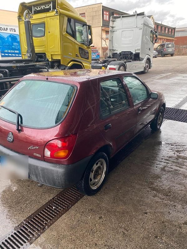 Gebraucht Ford Fiesta 1998 Rot Kleinwagen