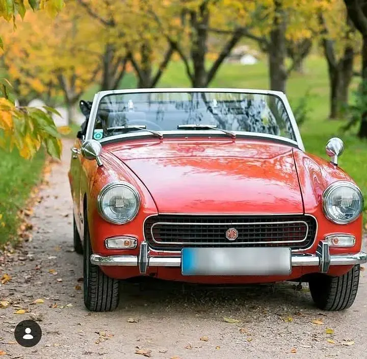 Gebraucht MG Midget 45 PS (33 kW) 1971 Rot Cabrio