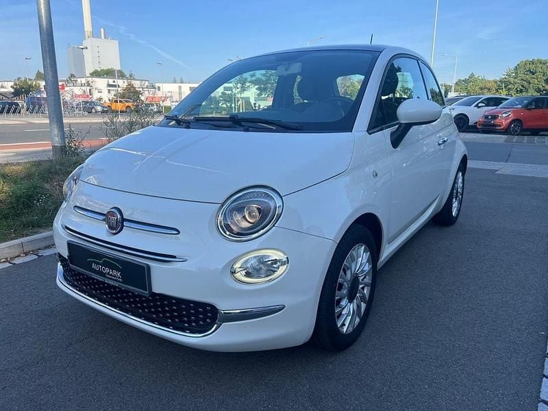Weiß Gebraucht 2016 Fiat 500 Lounge Kleinwagen | 6.990 € (Guter Preis) - Bild 1/4
