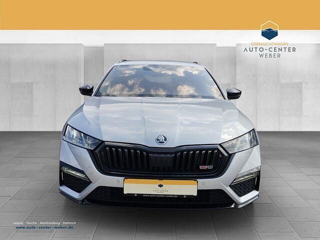 Gebraucht Skoda Octavia RS 245 PS (180 kW) 2022 Brilliantsilber (metallic) Kombi