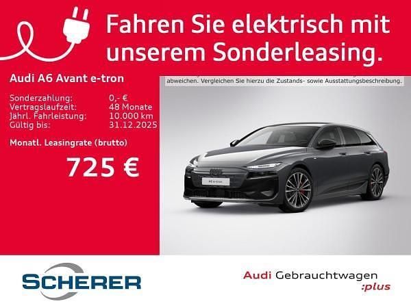 Grau (magnetgrau) Gebraucht 2025 Audi A6 e-tron S-Line Kombi | 75.901 € (Fairer Preis) - Bild 1/4