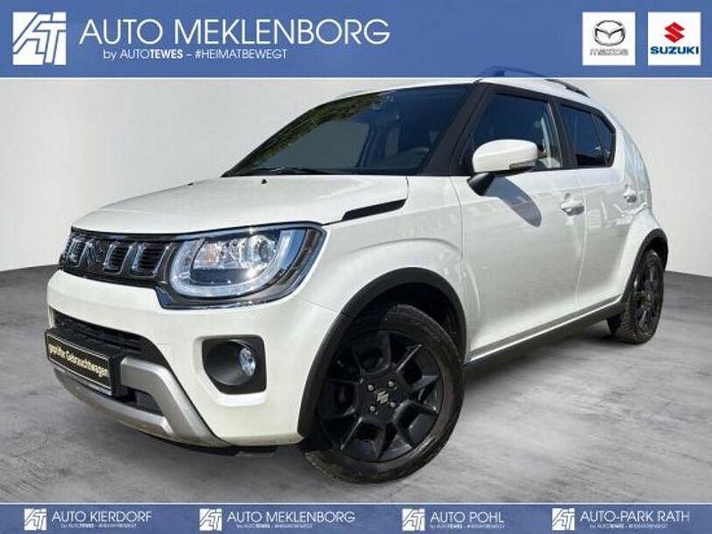 Pure white pearl met. Gebraucht 2022 Suzuki Ignis Comfort+ Kleinwagen | 16.990 € (Fairer Preis) - Bild 1/4