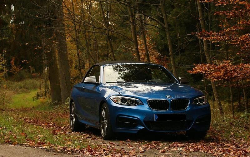 Gebraucht BMW M235 Performance 326 PS (239 kW) 2016 Blau Cabrio