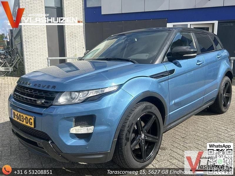 Blau Gebraucht 2013 Land Rover Range Rover evoque Prestige SUV | 8.950 € (Superpreis) - Bild 1/4
