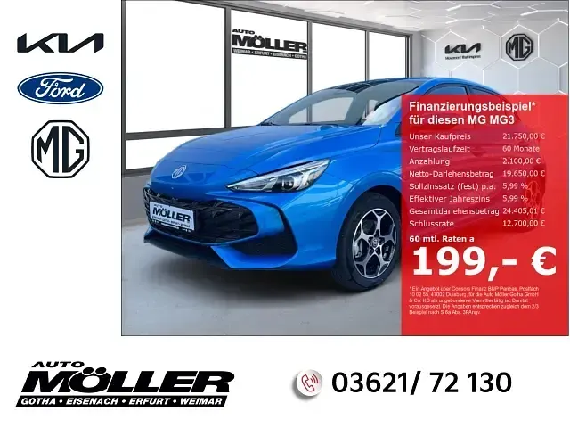 Gebraucht MG MG3 Luxury 194 PS (142 kW) 2026 Kleinwagen