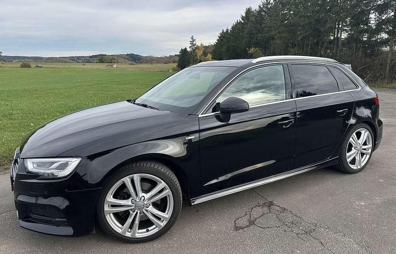 Schwarz Gebraucht 2016 Audi A3 S-Line | 18.300 € (Fairer Preis) - Bild 1/4