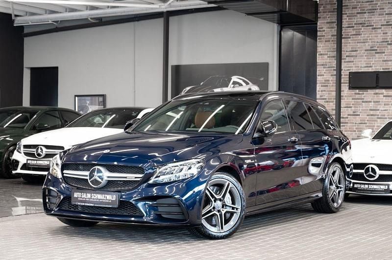 Blau Gebraucht 2020 Mercedes C43 AMG AMG Limousine | 41.990 € (Superpreis) - Bild 1/4