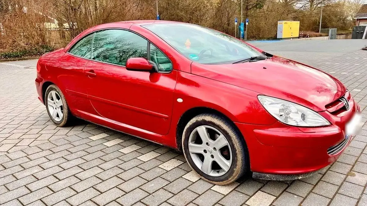 Gebraucht Peugeot 307 CC Sport 177 PS (130 kW) 2004 Rot Cabrio