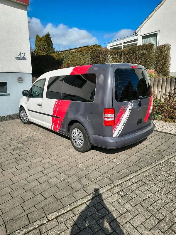 Gebraucht VW Caddy Maxi 105 PS (77 kW) 2014 Weiß Van / Kleinbus