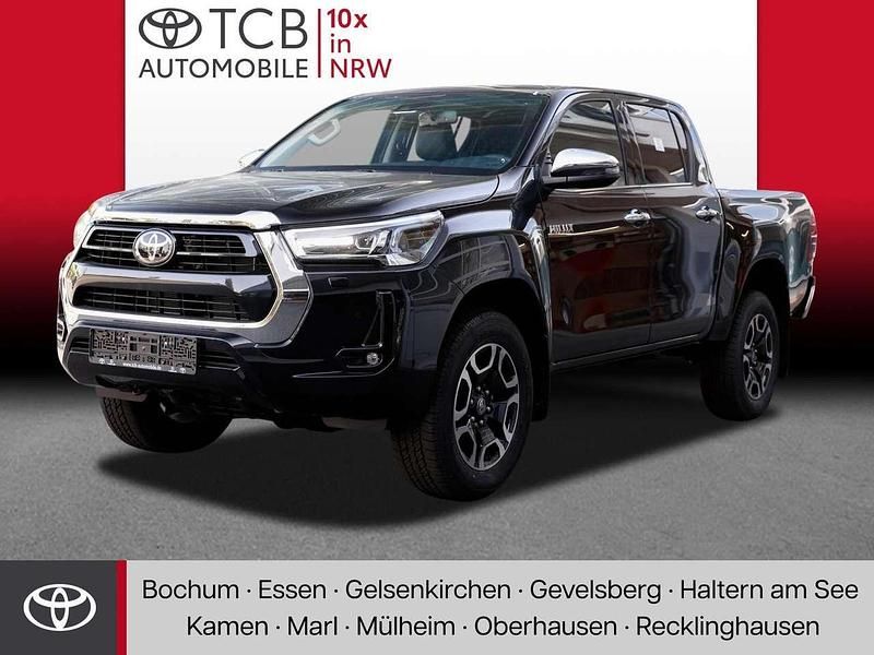 Tiefschwarz Neu 2025 Toyota HiLux Executive Abholung | 61.339 € (Teuer) - Bild 1/4