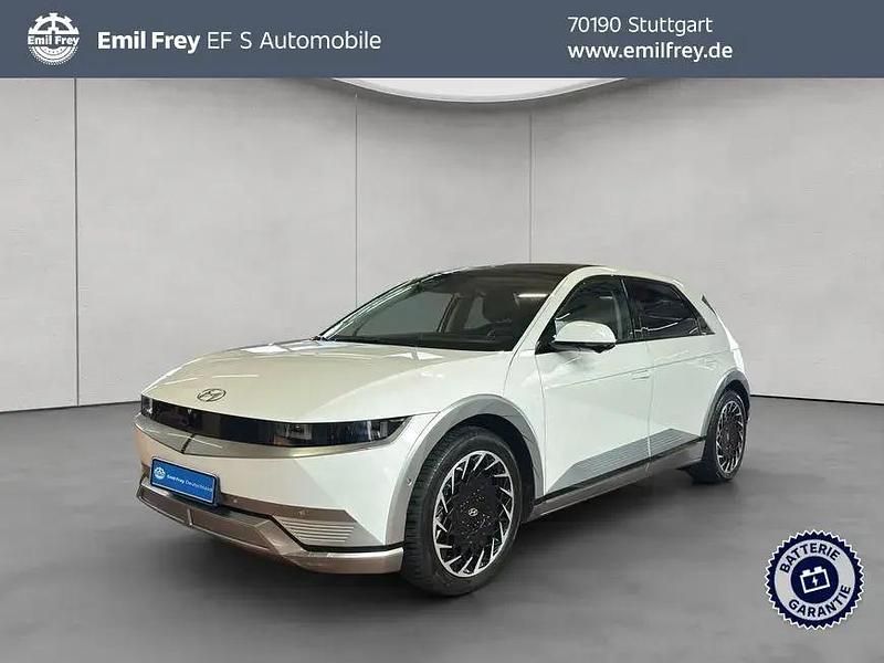 Atlas white Gebraucht 2022 Hyundai Ioniq 5 SUV | 30.590 € (Etwas zu teuer) - Bild 1/4