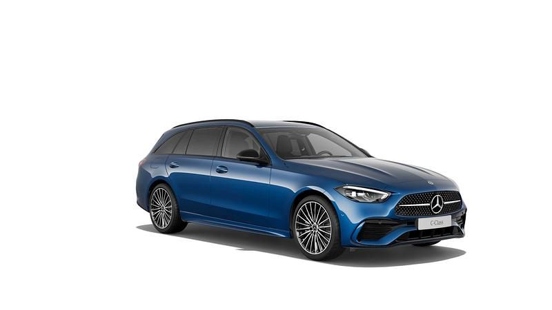 Spektralblau metallic Neu 2025 Mercedes C180 Kombi | 50.035 € (Guter Preis) - Bild 1/3