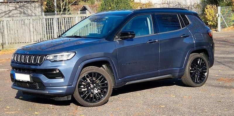 Blau Gebraucht 2022 Jeep Compass SUV | 22.500 € (Superpreis) - Bild 1/4