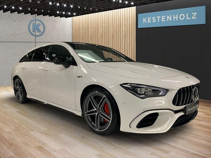 Gebraucht Mercedes CLA45 AMG AMG 421 PS (309 kW) 2022 Weiß Limousine