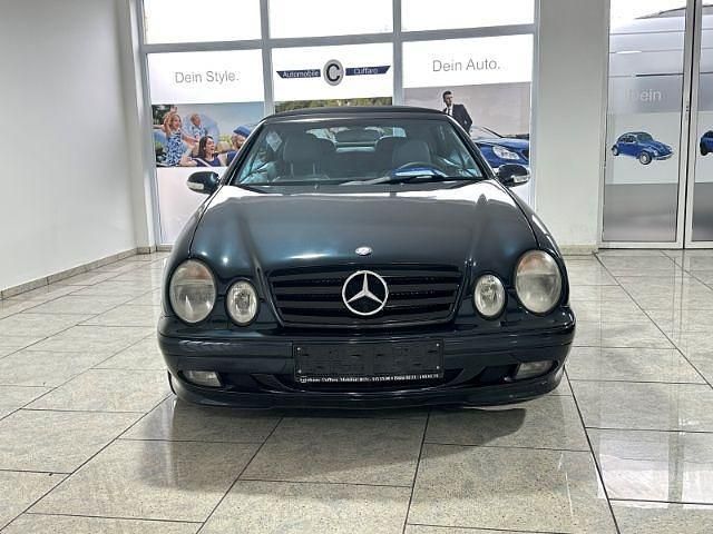 Schwarz Gebraucht 2000 Mercedes CLK430 Cabrio | 9.888 € (Teuer) - Bild 1/4