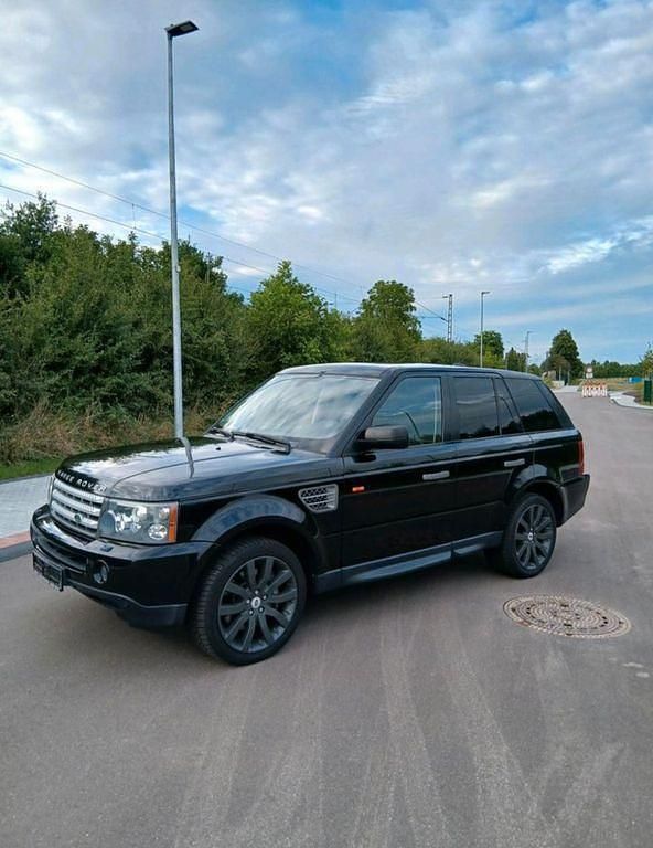 Schwarz Gebraucht 2009 Land Rover Range Rover Sport HSE SUV | 8.950 € (Guter Preis) - Bild 1/4