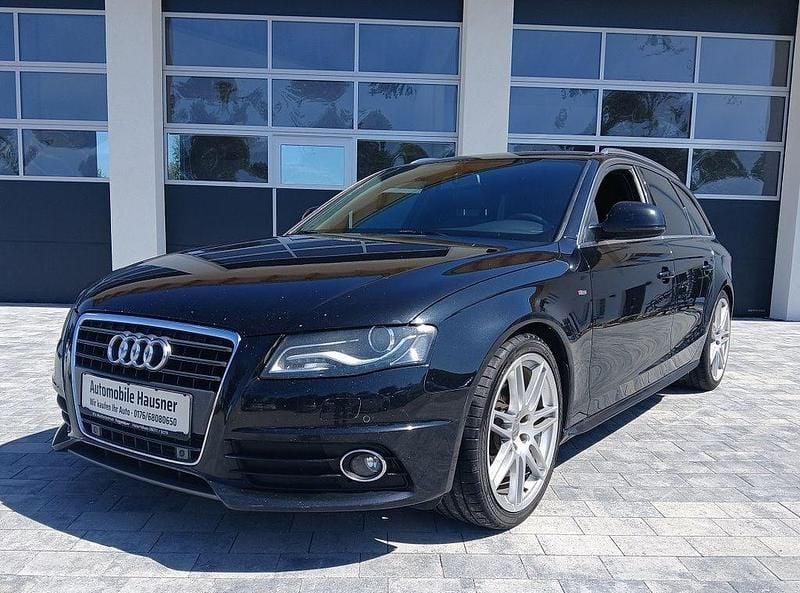 Schwarz Gebraucht 2008 Audi A4 S-Line Limousine | 5.990 € (Fairer Preis) - Bild 1/4