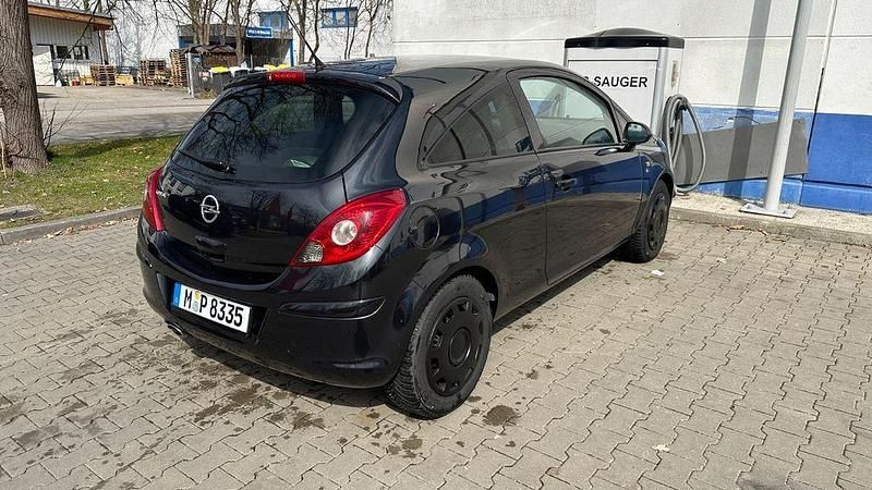Gebraucht Opel Corsa Edition 101 PS (74 kW) 2012 Schwarz Kleinwagen