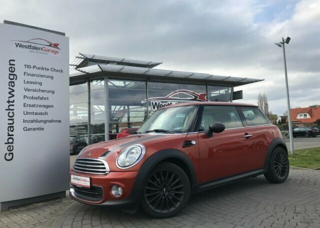Gebraucht Mini ONE 98 PS (72 kW) 2013 Orange metallic Kleinwagen