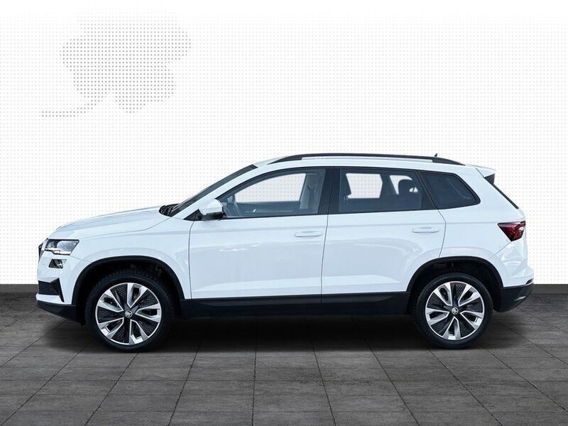 Gebraucht Skoda Karoq Style 150 PS (110 kW) 2023 Moonweiss metallic met. SUV