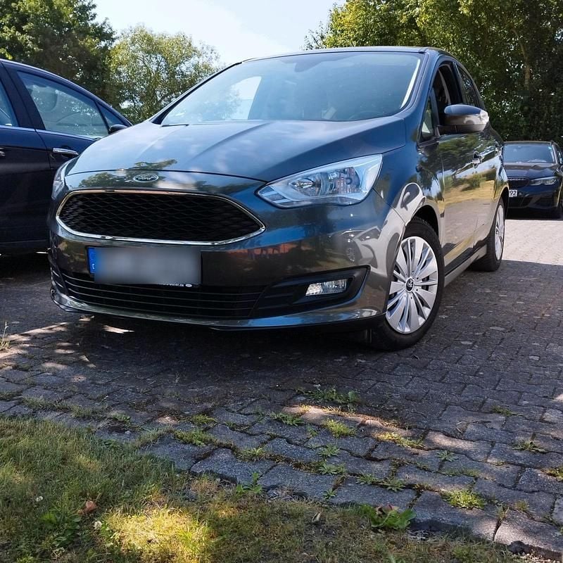 Grau Gebraucht 2018 Ford C-MAX Cool & Connect Van / Kleinbus | 10.400 € (Fairer Preis) - Bild 1/4