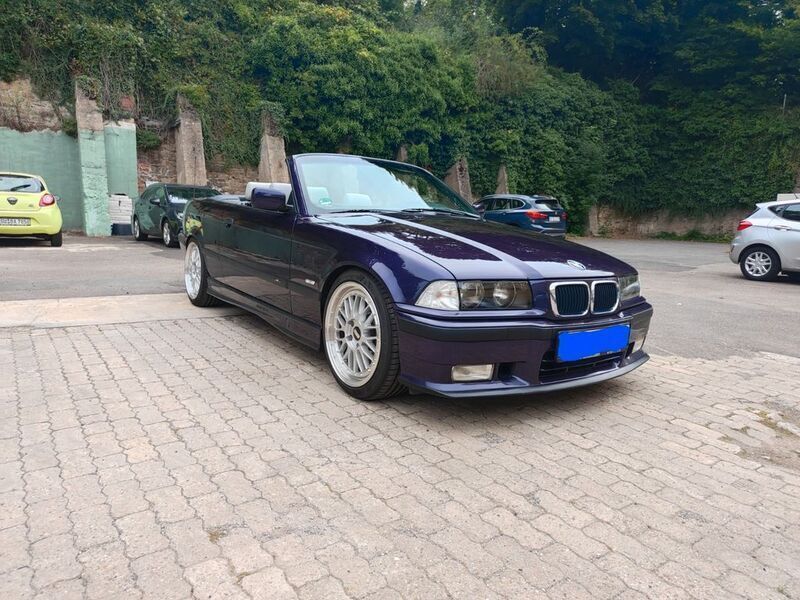 Violet Gebraucht 1997 BMW 328 Cabriolet M Sport Cabrio | 14.590 € (Fairer Preis) - Bild 1/4