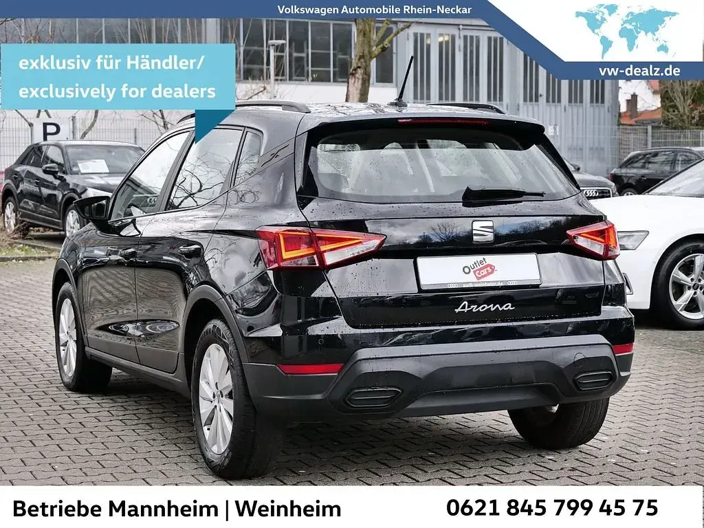 Gebraucht Seat Arona Style 110 PS (80 kW) 2022 Mitternachtsschwarz metallic SUV