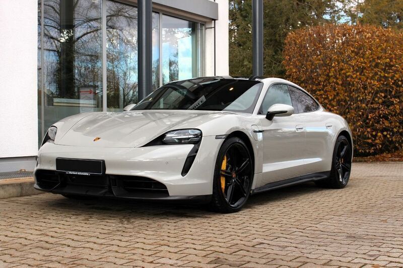 Kreide Gebraucht 2021 Porsche Taycan Turbo S Limousine | 89.900 € (Fairer Preis) - Bild 1/4