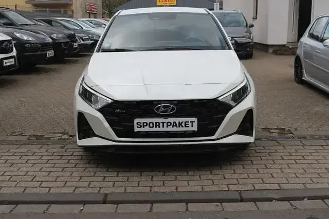 Gebraucht Hyundai i20 N Line 120 PS (88 kW) 2022 Weiß Kleinwagen