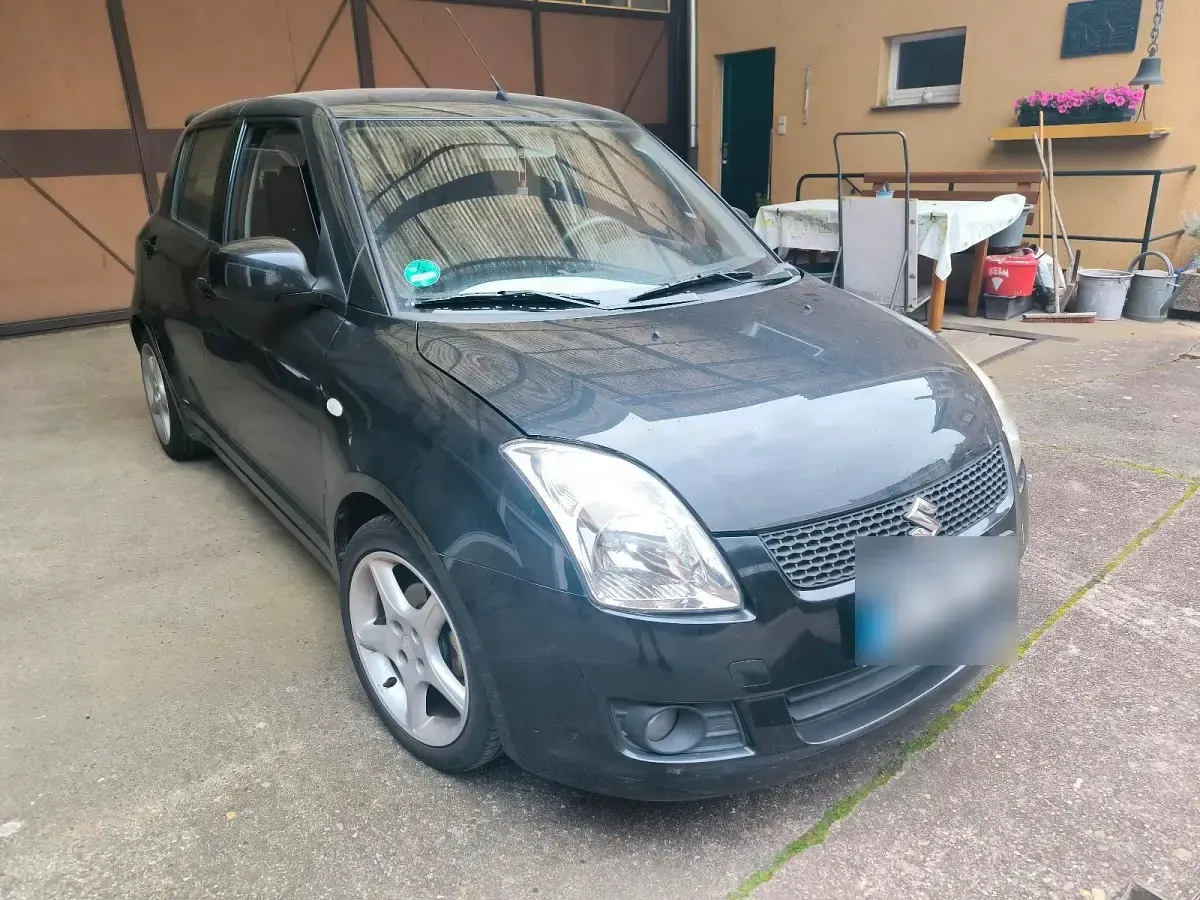 Gebraucht Suzuki Swift 92 PS (67 kW) 2008 Schwarz Kleinwagen