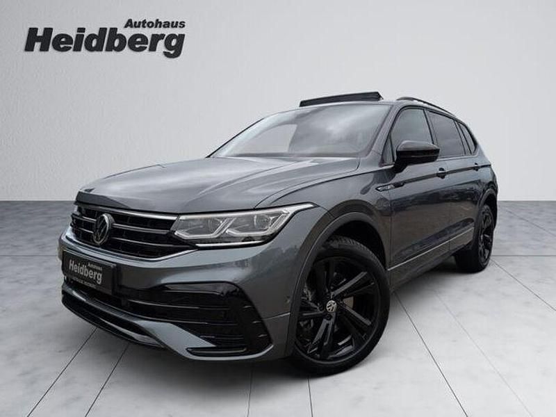 Grau Gebraucht 2022 VW Tiguan Allspace R-line SUV | 43.790 € (Teuer) - Bild 1/4